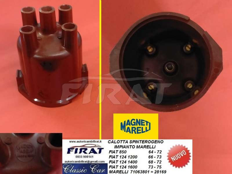 CALOTTA SPINTEROGENO FIAT 850 - 124 (71063801)